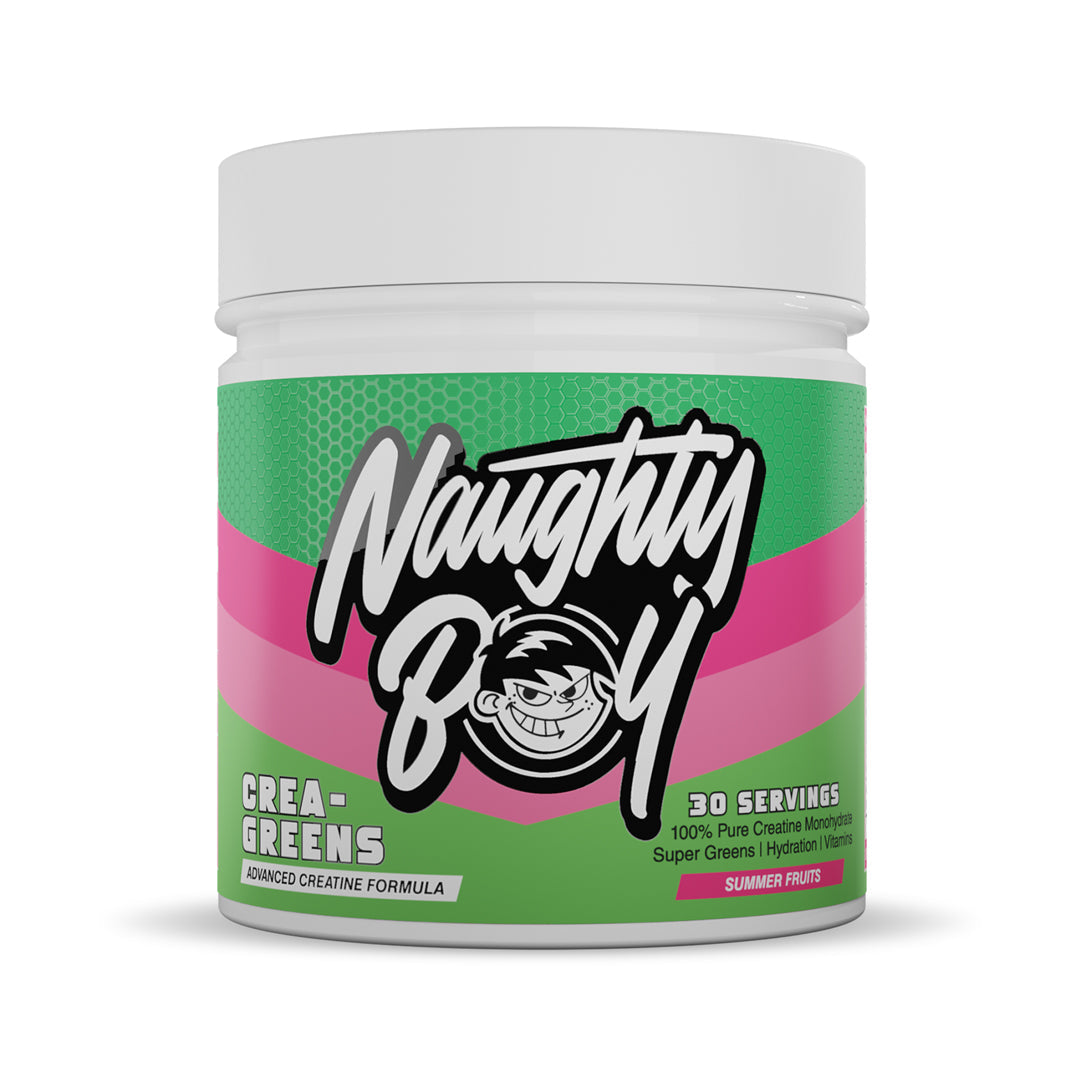 Naughty Boy Crea-Greens 270g + Free Random Shaker - Special Offer
